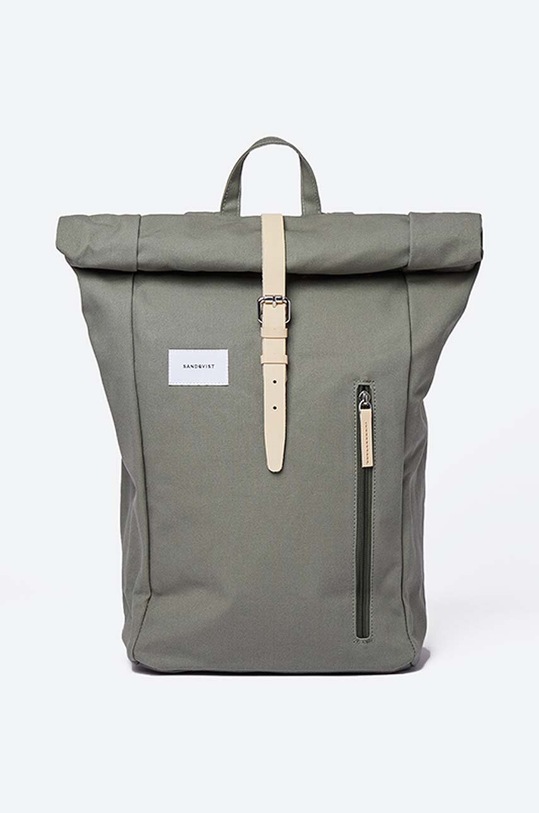 Sandqvist backpack Dante plain green SQA1577