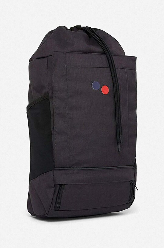 PinqPonq plecak Blok Medium PPC.BLK.002.838A czarny