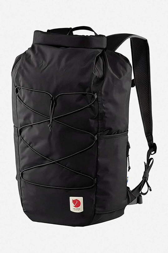 Fjallraven plecak High Coast Rolltop mieści A4 czarny F23224.550