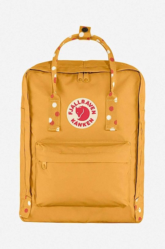 Ruksak Fjallraven Kanken nášivka žltá F23510.160.916