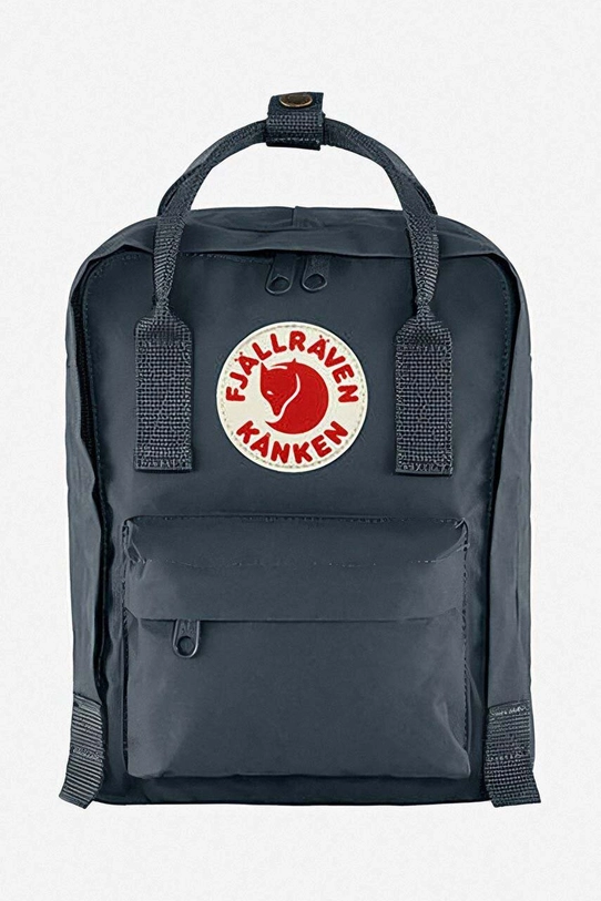 Рюкзак Fjallraven Kanken Mini аппликация тёмно-синий F23561.560