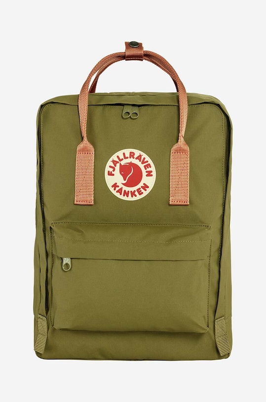 Ruksak Fjallraven Kanken nášivka zelená F23510.631.241