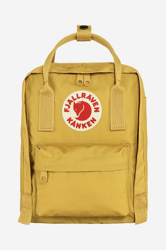 Ruksak Fjallraven Kanken Mini premalo za format A4 zlatna F23561.135