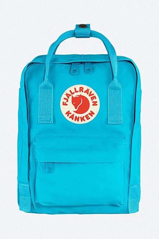 Σακίδιο πλάτης Fjallraven Kanken Mini λείο μπλε F23561.532