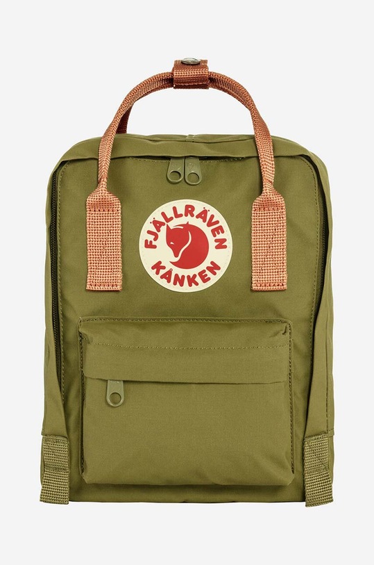 Ruksak Fjallraven Kanken Mini nášivka zelená F23561.631.241