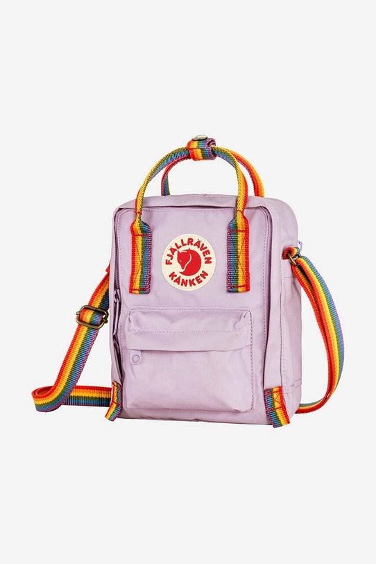 Σακίδιο Fjallraven Kanken Rainbow Sling F23623.457.907 μωβ AA00