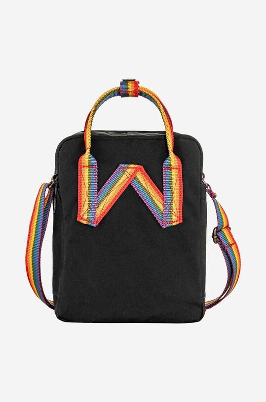 Dodatki Torbica za okoli pasu Fjallraven Kanken Rainbow Sling F23623.550.907 črna