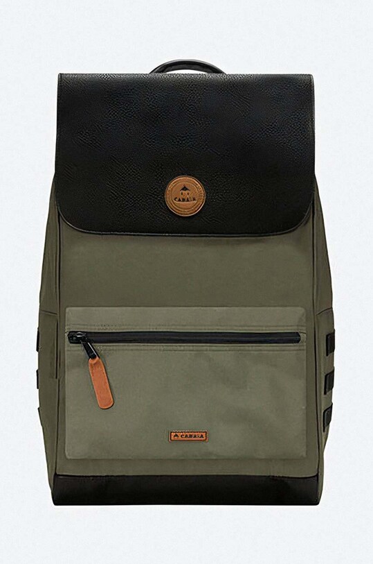 Cabaia rucsac incape in A4 verde BAGS21.CITY.
