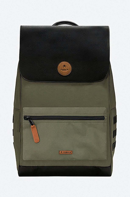 Cabaia plecak mieści A4 zielony BAGS21.CITY.