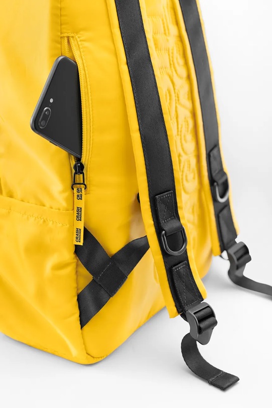 Crash Baggage plecak CRASH NOT CRASH 62x27x18 cm żółty CB322