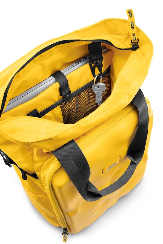 Crash Baggage plecak CRASH NOT CRASH 62x27x18 cm CB322 żółty