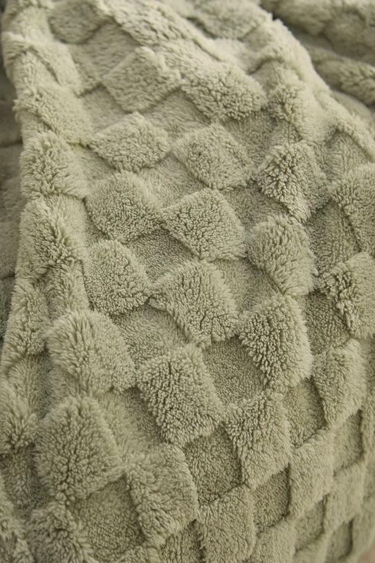 Calma House pătură Damero 120 x 180 cm verde DAMERO.120P.VER