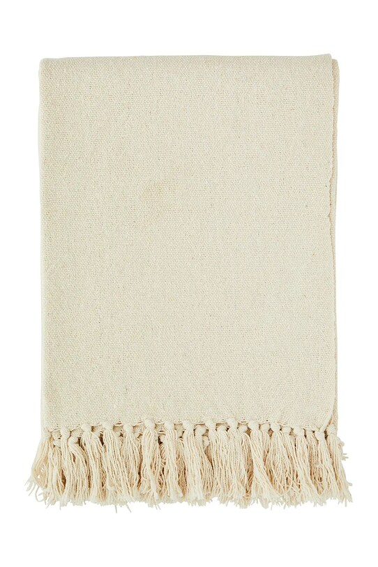 Prekrivač Madam Stoltz 125 x 175 cm bijela JOTH928B