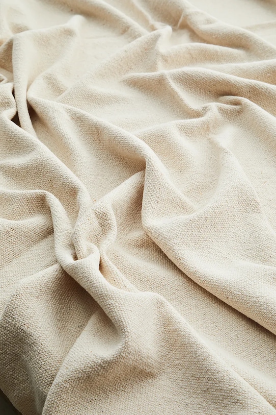 Prekrivač Madam Stoltz 125 x 175 cm JOTH928B bijela AA00