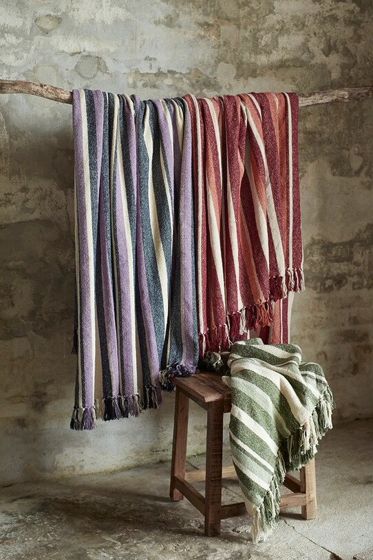 Salon i sypialnia Madam Stoltz narzuta 125 x 175 cm JOTH916A multicolor