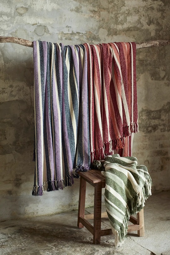 Dnevni boravak i spavaća soba Prekrivač Madam Stoltz 125 x 175 cm JOTH916B šarena