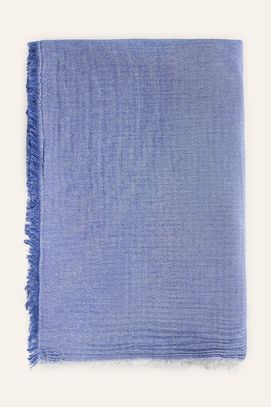 Calma House cuvertură de pat din bumbac Layer 120 x 180 cm bleumarin LAYER.120P.AZU