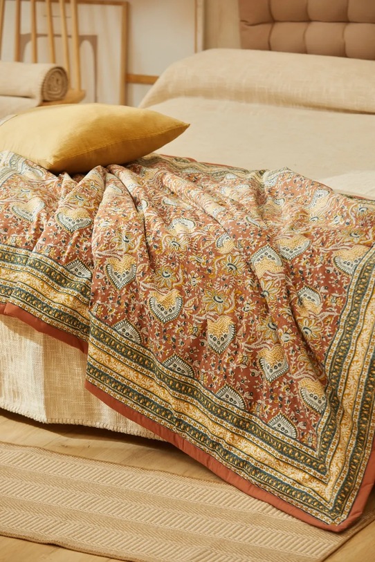 Obývací pokoj a ložnice Přehoz Calma House 120x180 cm MUMBAI.120P.MRR vícebarevná