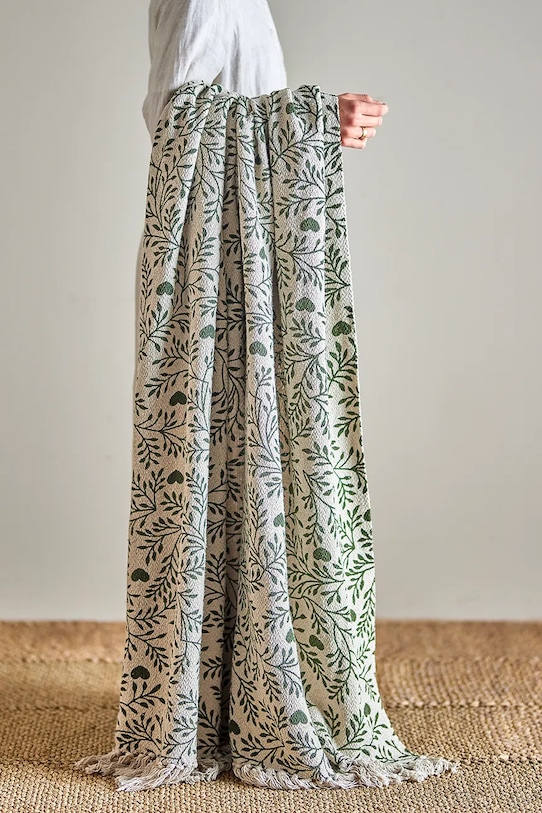 Ковдра Bloomingville 160 x 130 cm 82058337 зелений AA00