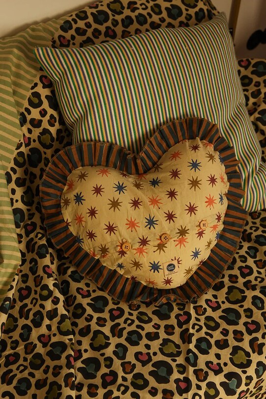 Doing Goods cuvertură de pat din bumbac Disco Leopard Double 240 x 280 cm 1.40.30.115.990.5
