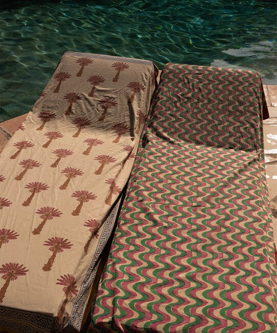 Doing Goods narzuta Tala Palmtree multicolor 1.40.30.095.080.4