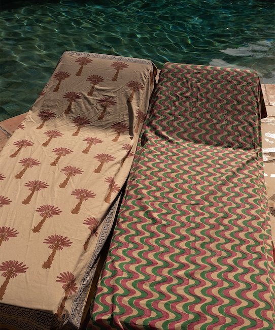 Покривало Doing Goods Tala Palmtree барвистий 1.40.30.095.080.4