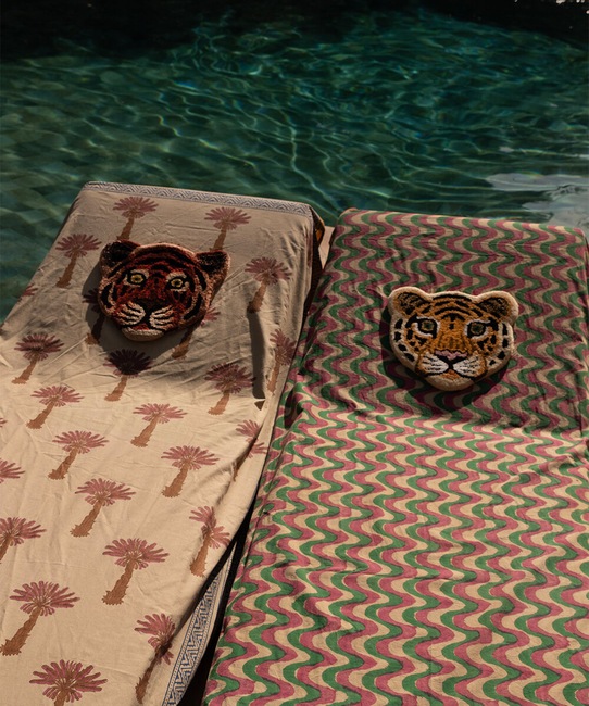 Покривало Doing Goods Tala Palmtree 1.40.30.095.080.4 барвистий