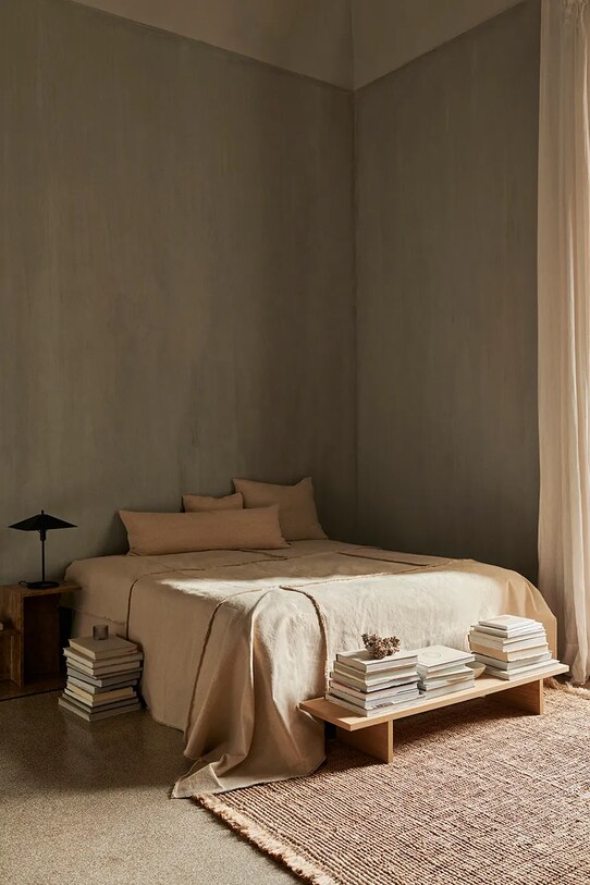 Покрывало ferm LIVING 1104267607 бежевый AA00