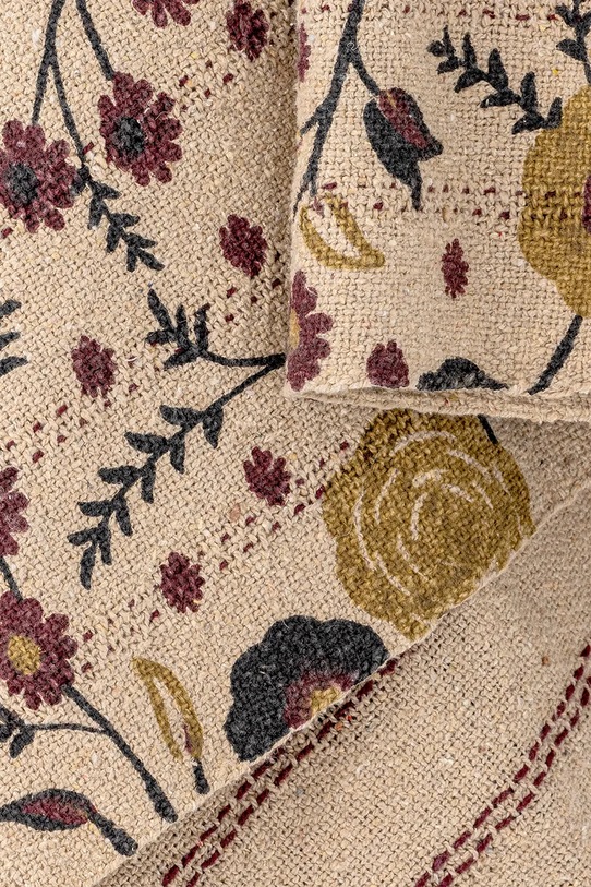 Salon i sypialnia Bloomingville narzuta z dodatkiem bawełny Eydis 160 x 130 cm 82062912 multicolor