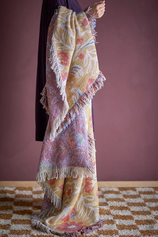 Κάλυμμα με προσθήκη βαμβακιού Bloomingville Reims 160 x 130 cm πολύχρωμο 82066530