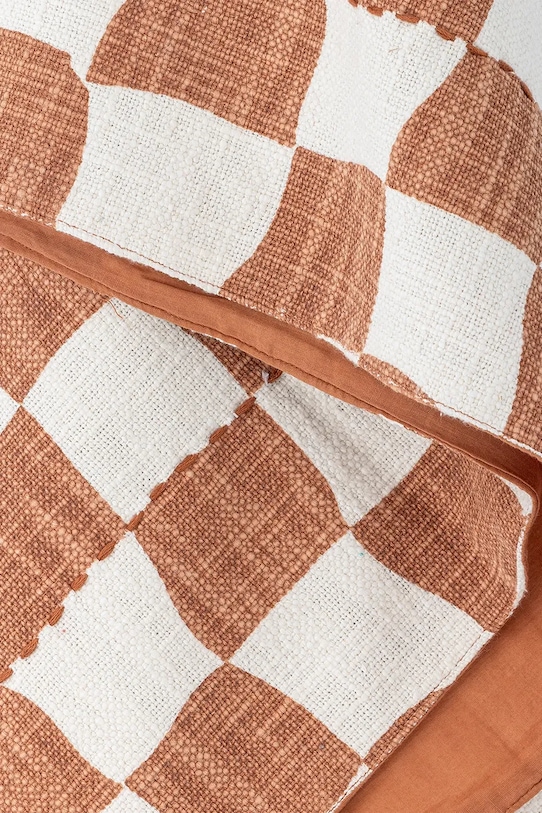 Всекидневна и спалня Памучно покривало Bloomingville Chola 150 x 130 cm 82066527 многоцветен