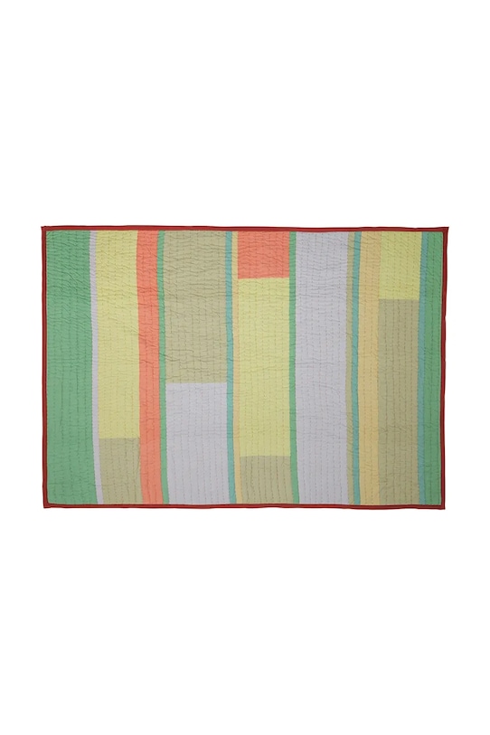 Hübsch koc bawełniany Pavilion 140 x 200 cm multicolor 702102