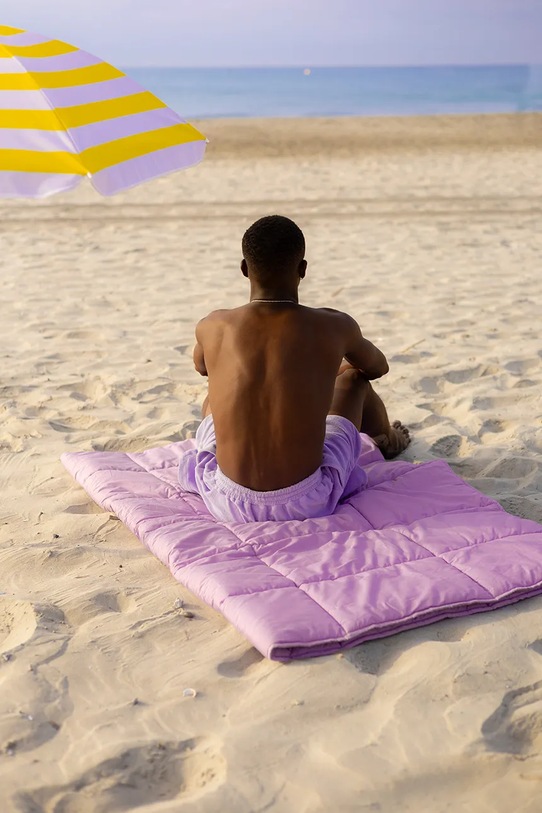 Bongusta narzuta bawełniana Puffy 150 x 200 cm BON02.005 fioletowy