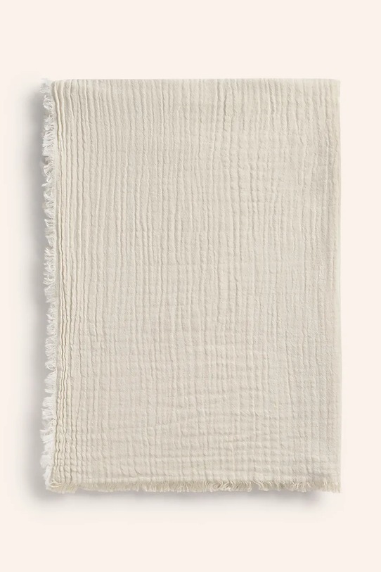 Calma House narzuta bawełniana Layer 120 x 180 cm beżowy LAYER2.120P.CRU