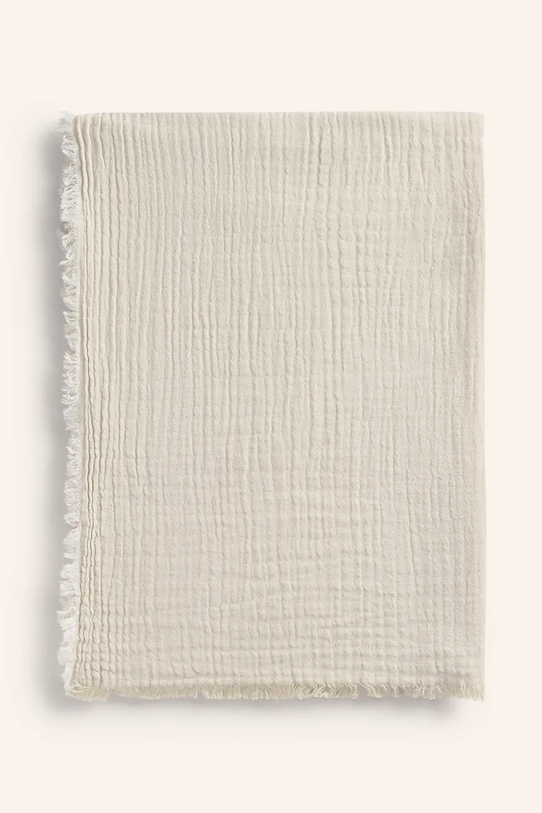 Calma House narzuta bawełniana Layer 120 x 180 cm beżowy LAYER2.120P.CRU