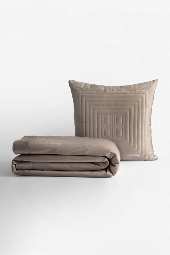 La Mania narzuta Velvet Touch 240 x 220 cm beżowy 5905549423639