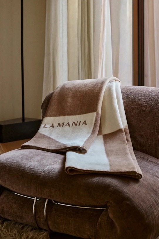 La Mania koc z bawełną Pellure 150 x 200 cm multicolor 5902037040514