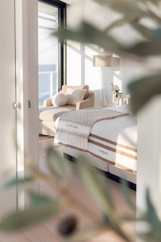 La Mania koc z bawełną Mono Mania 150 x 170 cm multicolor 5905549403501