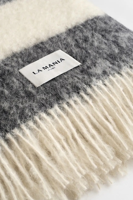 Salon i sypialnia La Mania koc wełniany Mohé Stripes 150 x 200 cm 5902037040071 multicolor