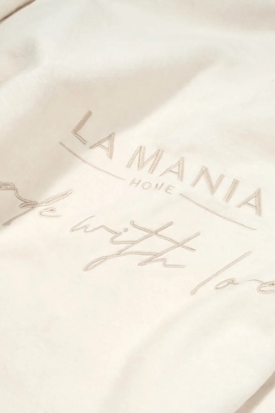 Salon i sypialnia La Mania koc z bawełną Love Royal 150 x 200 cm 5905549413142 beżowy