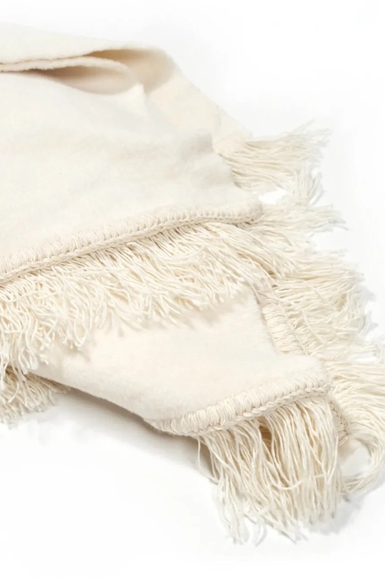 La Mania koc z bawełną Love Royal 150 x 200 cm beżowy 5905549413142