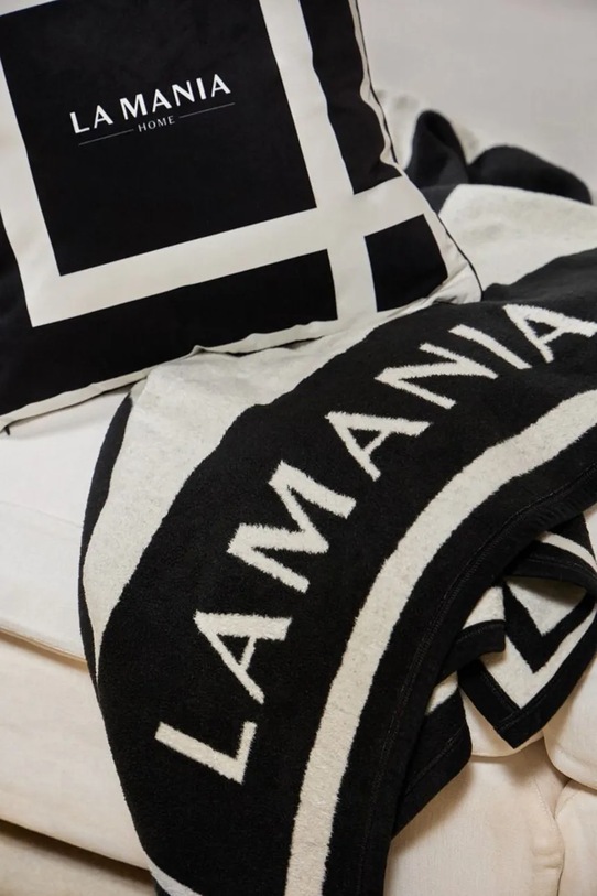 Salon i sypialnia La Mania koc z bawełną Lari Stripes 150 x 200 cm 5905549402009 multicolor