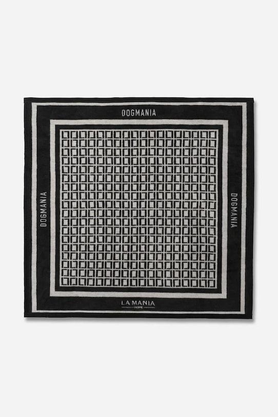 Salon i sypialnia La Mania koc z bawełną Dog Mania 100 x 100 cm 5905549414101 multicolor