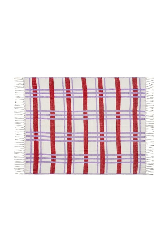 Salon i sypialnia &k amsterdam narzuta plano red 130 x 200 cm 2538.04 multicolor