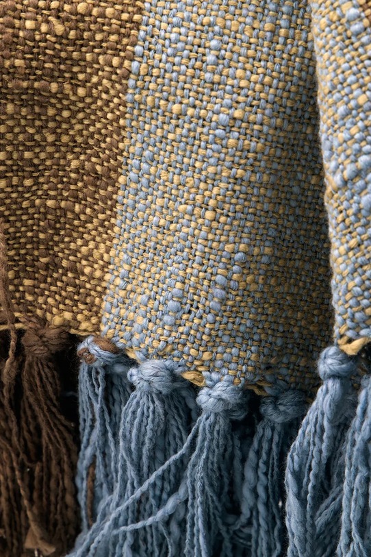 Salon i sypialnia House Doctor koc bawełniany HDPonra 130 x 180 cm 900000610 multicolor