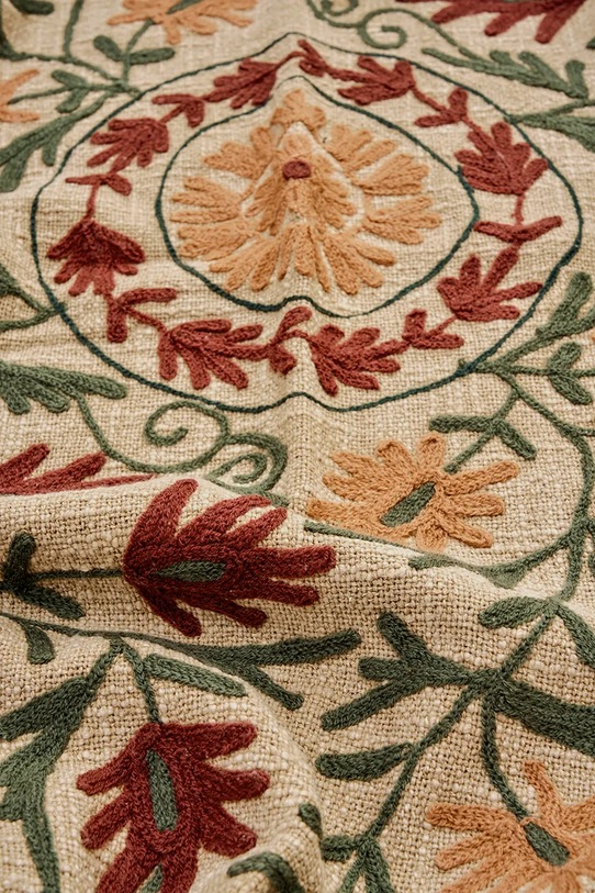 Salon i sypialnia Madam Stoltz narzuta z materiału tekstylnego 130 x 180 cm 325.05 multicolor