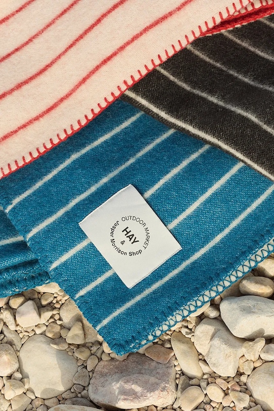 HAY narzuta wełniana 130 x 180 cm czarny AE958.D809.AS27