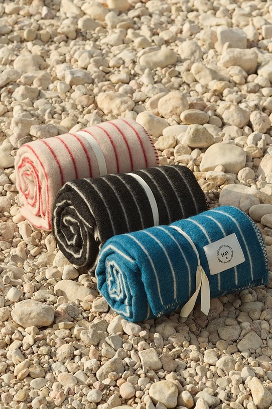 HAY narzuta wełniana 130 x 180 cm AE958.D809.AS26 czerwony AA00