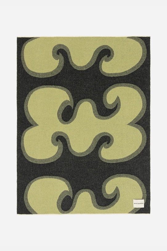 Marimekko koc z wełną 130 x 170 cm zielony 075270.660