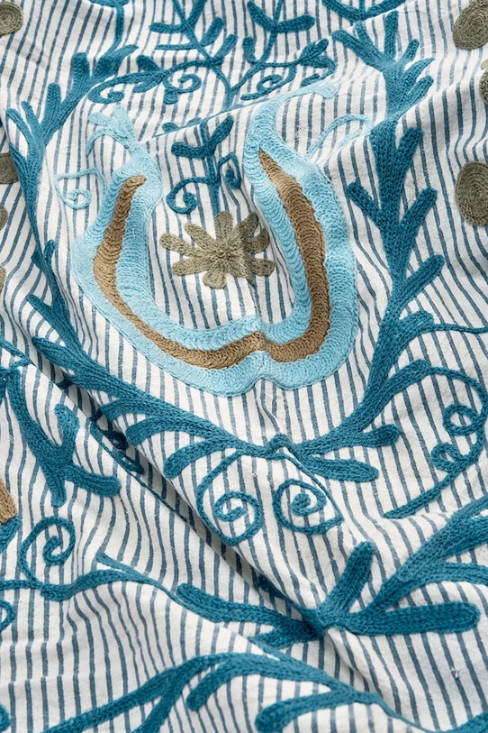 Madam Stoltz narzuta bawełniana 130 x 180 cm 325.01. multicolor AA00